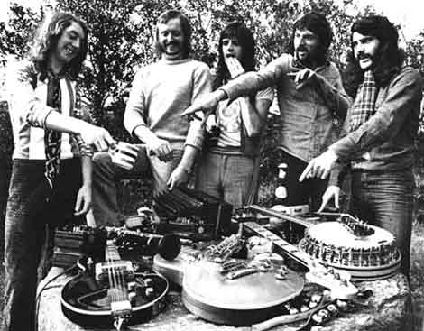 Horslips were a 1970s Celtic rock band 
