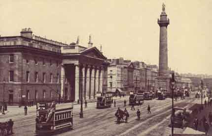 Nelson's Pillar, Sackville St, Dublin