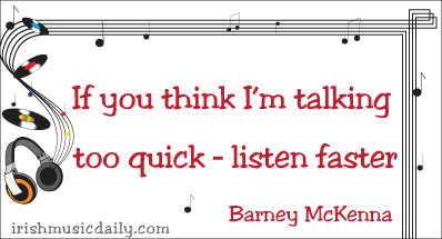 Barney McKenna quote