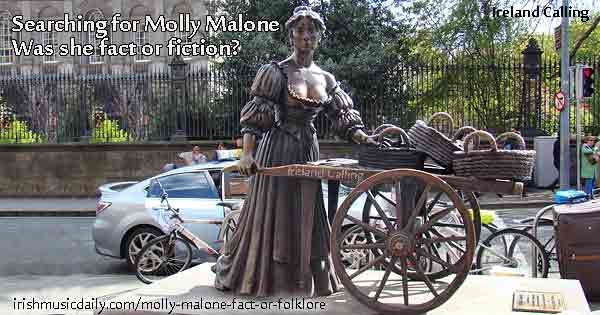 Molly-Malone-Fact-of-fiction Image copyright Ireland Calling