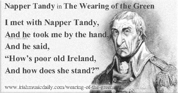 Wearing of the Green -James_Napper_Tandy