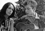 Joan Baez and Bob Dylan