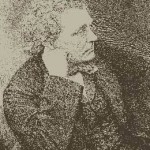 Frances James Child. Undated portrait by wood engraver Gustav Kruell
