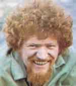 Luke Kelly solo artist and member of Irish traditional folk group  The Dubliners