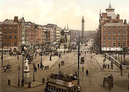 General Post Office, O'Connell Street, Dublin, Ireland 1908
