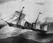 Transatlantic Ship Liverpool which carried many Irish people to America as described in the song Leaving of Liverpool