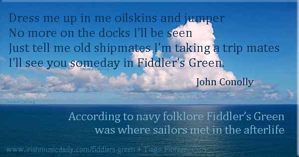 Fiddler's Green, where sailors met in the afterlife