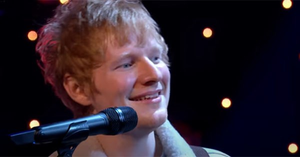 Ed Sheeran upsets trad fans with rendition of Raglan Road