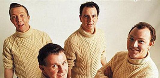 The Clancy Brothers appeared on the Ed Sullivan Show in 1961