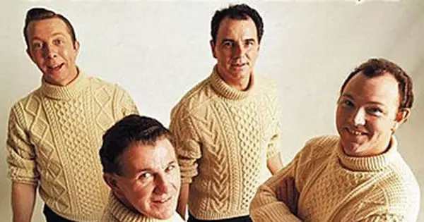 The Clancy Brothers appeared on the Ed Sullivan Show in 1961